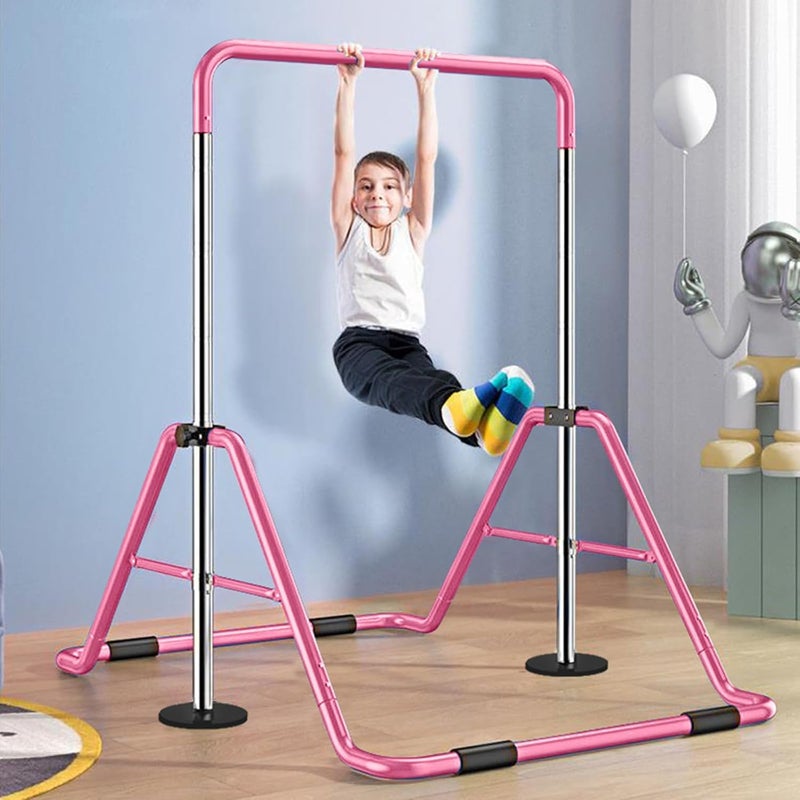 Slsy Gymnastics Bars Kids Kip Training Bars for home, Folding Horizontal Bars with Adjustable Height, Practice Bar Gymnastic for Kid, Child, Girls, Boys - Image 3